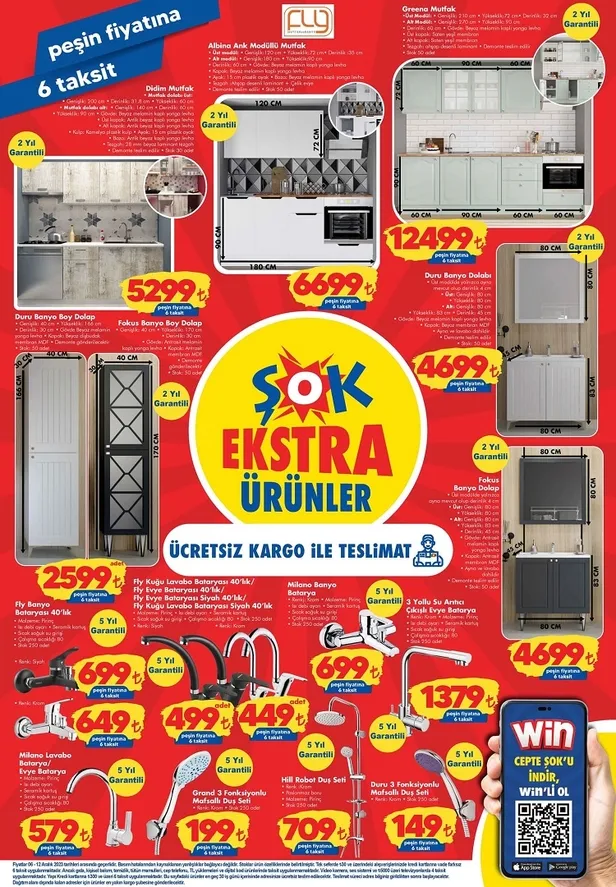 ŞOK 11 Aralık aktüel kataloğu yayınladı! Bu hafta ŞOK’ta %50’ye ulaşan indirim ve peşin fiyatına 6 taksit seçenekleriyle avantajı sunuluyor