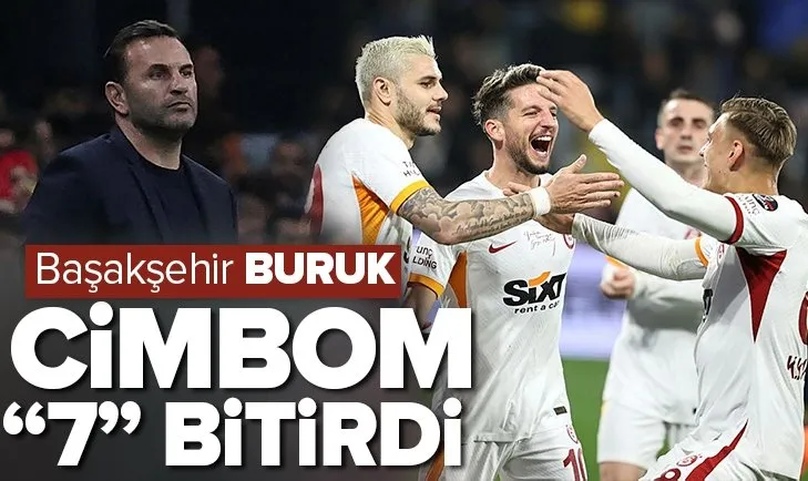 Galatasaray Başakşehir’i 7 bitirdi