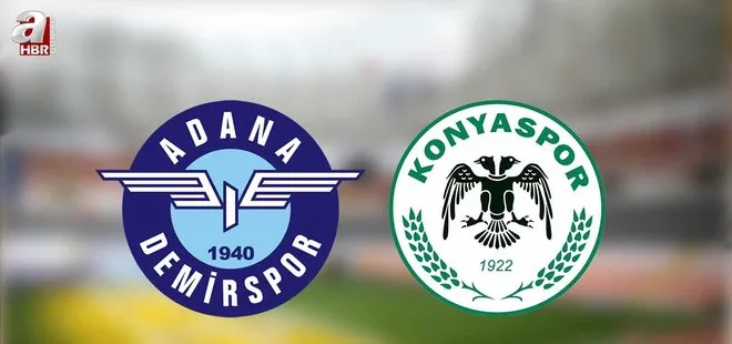 Adana Demirspor-Konyaspor İLK 11’ler! Adana Demirspor-Konyaspor maçı saat kaçta, hangi kanalda? Maçın hakemi kim?