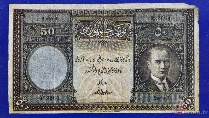 Cumhuriyet'in ilk dönemine ait paralar Darphane'de sergileniyor! 10-50-100-500 liranın üstündeki Türk sembolleri... 14