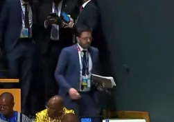 Başkan Erdoğan "Kurtulamayacaklar" dedi siyonist heyet salondan kaçtı!