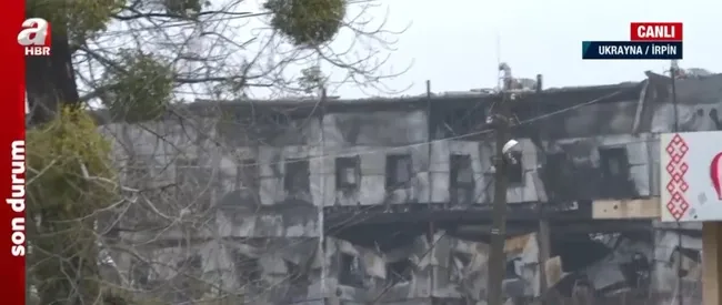 Rusya-Ukrayna savaşı 38. gününde! A Haber Rusların çekildiği İrpin’de