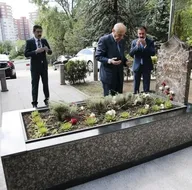 MHP Genel Başkanı Devlet Bahçeli, Alparslan Türkeş’in anıt mezarını ziyaret etti