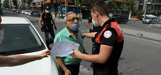 İstanbul’da izin kağıdı kontrol edilen vatandaş polisin üzerine yürüdü