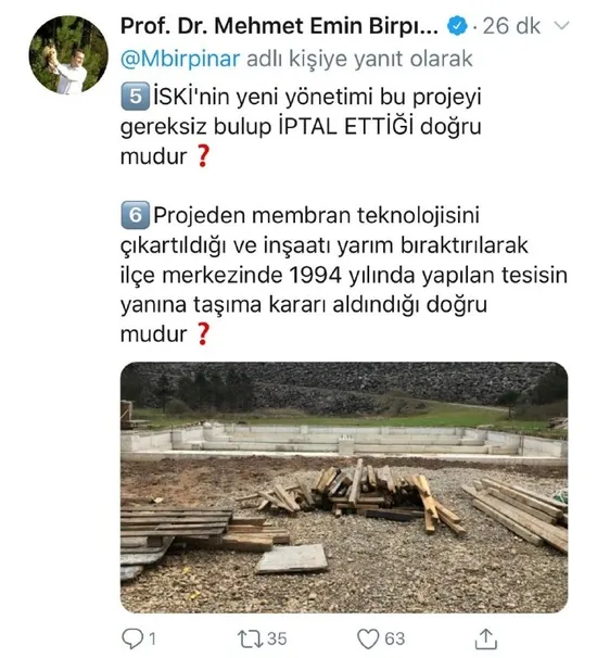 CHP’li İBB Başkanı İmamoğlu’na Şile soruları! Bakan yardımcısı ifşa etti