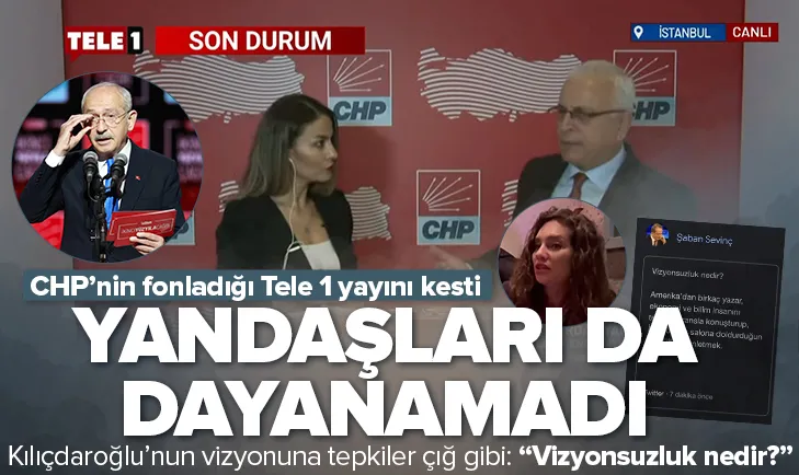 CHP’nin vizyonuna Tele 1 de dayanamadı yayını kesti
