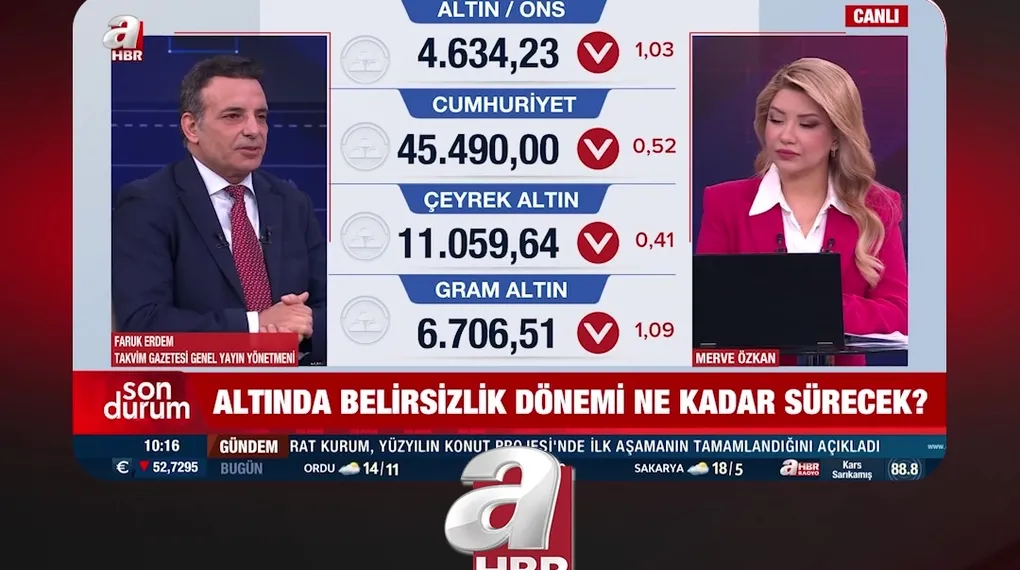 ALTINDA BELİRSİZLİK NE KADAR SÜRECEK?