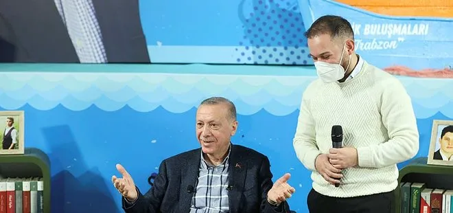 Trabzon’daki gençlerle buluşma toplantısında ortaya çıktı! Başkan Erdoğan’ın adaşı isminin hikayesini anlattı