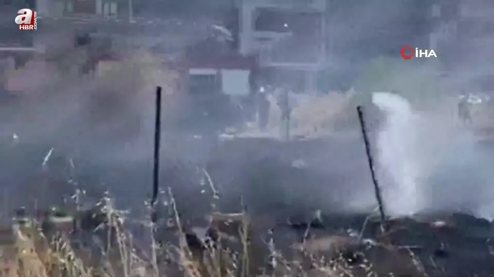 Kapaklı’da çocuklar yangın çıkarıp kaçtı