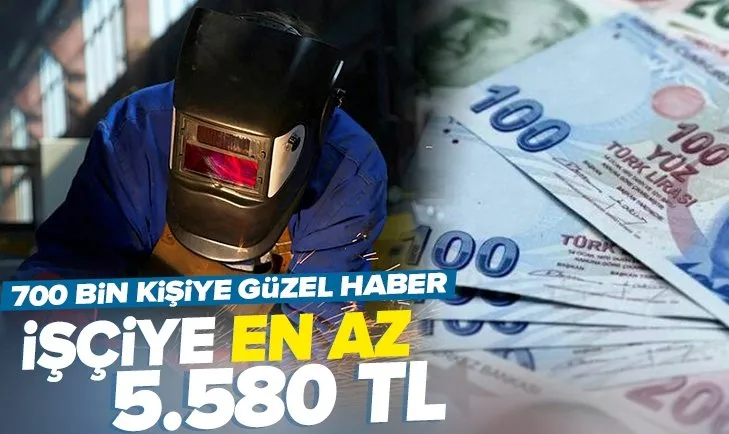 Kamu işçisine güzel haber: Maaş en az 5.580 TL