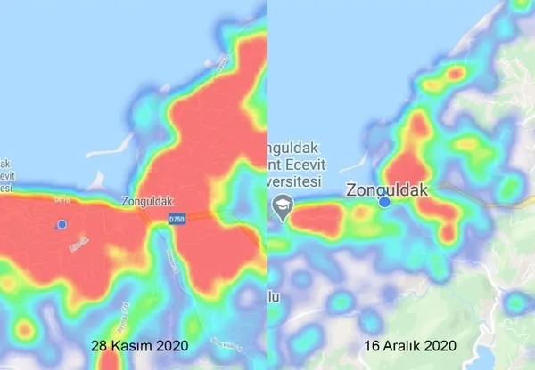 Son dakika: Zonguldak'ta Kovid-19 risk haritasında değişiklik - 4