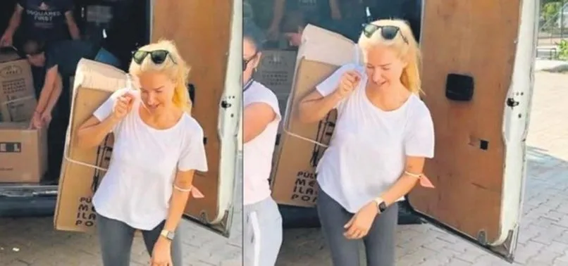 Burcu Esmersoy afet bölgesine yardıma koştu: ’Böyle bir günde sessiz kalamazdım’