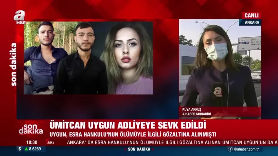 Son dakika: Esra Hankulu’nun ölümünde flaş gelişme! Ümitcan Uygun adliyeye sevk edildi