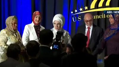 Emine Erdoğan’a ABD’li Müslümanlardan ödül