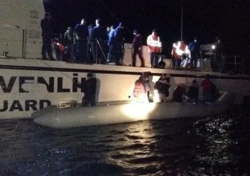 Didim'de 23 düzensiz göçmen kurtarıldı