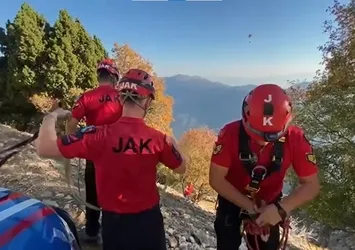 Babadağ yamaç paraşütü pilotlarına eğitim