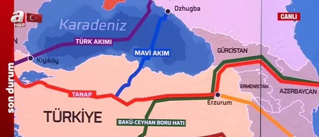Türkiye merkez haline geliyor! Türkiye adım adım dünyanın enerji merkezi haline dönüşüyor