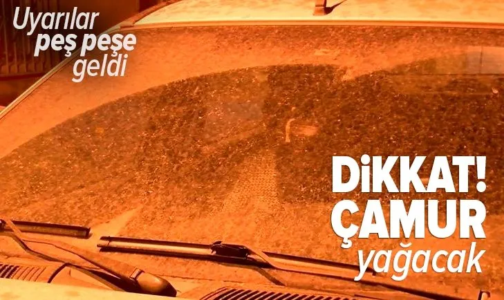 17 Nisan hava durumu! Meteorolojiden son dakika hava durumu açıklaması! Çamur yağacak dikkat