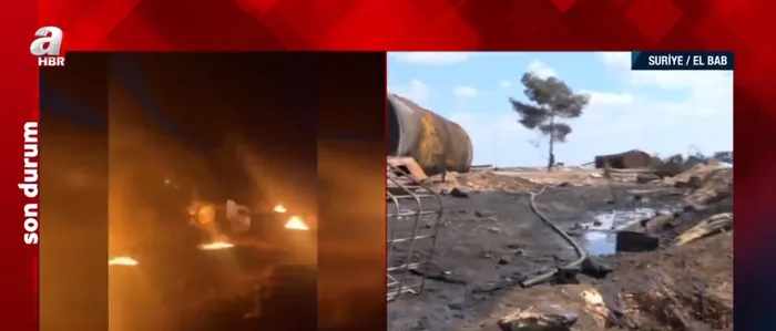 Son dakika: A Haber ekibi El Bab'da! İşte füzeyle saldırı yapılan bölgede son durum - 1