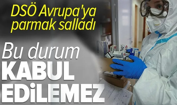 DSÖ'den Avrupa'ya aşı tepkisi: Bu yavaşlık kabul edilemez