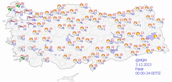 1701420837018.png Aralık ayı sağanak ve fırtına ile başlıyor! Meteoroloji'den İstanbul dahil çok sayıda ile yeni uyarı! 5 günlük hava durumu... - 6
