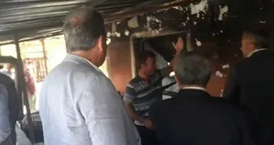 İYİ Parti heyetini evine sokmadı