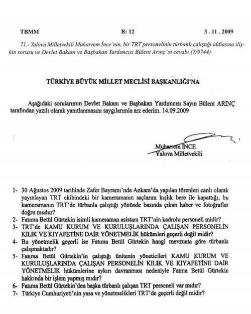 Muharrem İnce başörtüsü yasakçılarının başını çekmiş! - 1