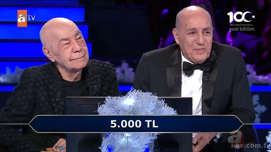 Kim Milyoner Olmak İster’de yıldızlar kervanı: Yılbaşı Özel programında Mazhar Alanson, Fuat Güner damgası! Ödüller çocuklar için bağışlanacak 11