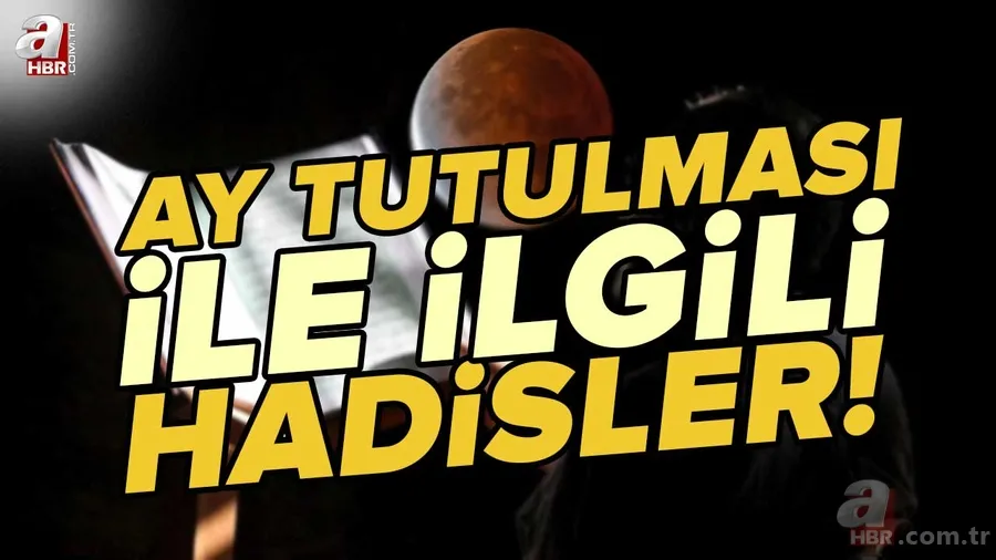 AY TUTULMASI ile ilgili HADİSLER! Peygamber Efendimiz Ay Tutulması sırasında ne yapardı? Husuf ne demek? 1
