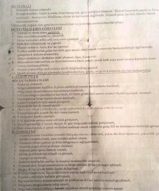 FETÖ'nün anayasası ortaya çıktı! İlk madde: Müslüman dahi olsa... - 1