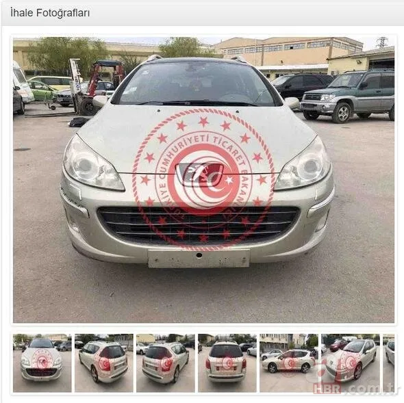 Ticaret Bakanlığı satışa çıkardı! 18 bin 750 liraya cip satılıyor 13