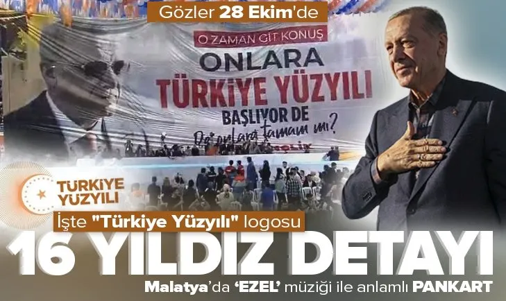 AK Partiden Türkiye Yüzyılı logosu