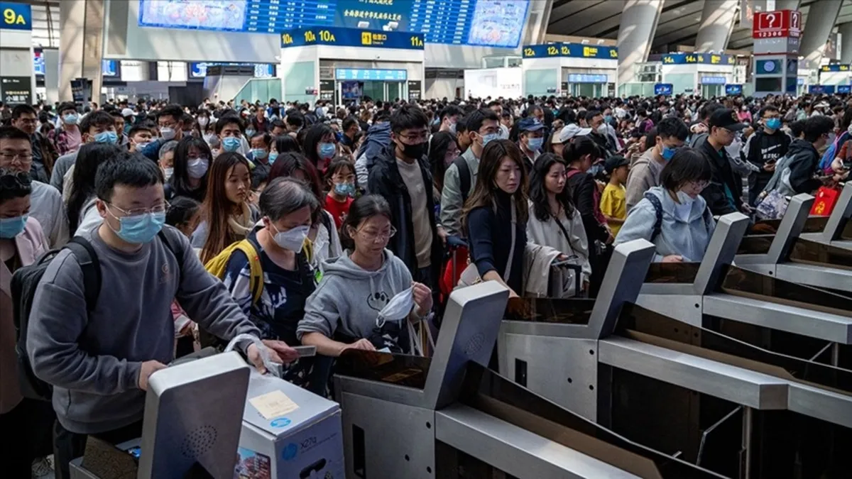 Çin'de savaşın etkisiyle 3,5 yıl sonra bir ilk!