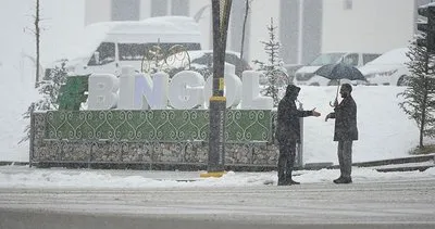 Bingöl-Elazığ kara yolu kar nedeniyle tır trafiğine kapatıldı
