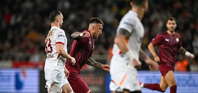 Aslan kayıp! Hatayspor- Galatasaray mücadelesi 1-1 berabere sona erdi