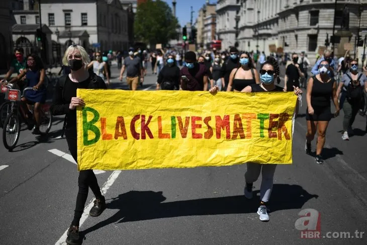 Protestolar Londra’ya sıçradı! Binlerce İngiliz ABD Büyükelçiliği’ne yürüyor