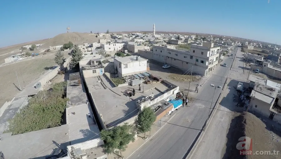 Fırat Kalkanı'nda DEAŞ'tan kurtarılan Dabık havadan görüntülendi 6