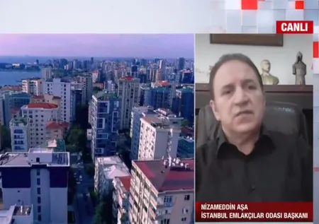 Ev fiyatları ve kiralar düşecek mi? İstanbul Emlakçılar Odası Başkanı Nizameddin Aşa tarih ve oran verdi: Düşüş yaşanacak