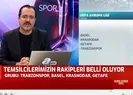 Trabzonsporun Avrupa Ligiindeki rakipleri belli oldu