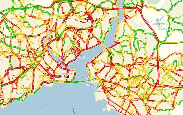 İstanbul'da sağanak etkili oldu - 1