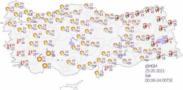 Meteoroloji harita paylaşarak uyarıda bulundu! İstanbullular için flaş çağrı! Hava nasıl olacak? - 4