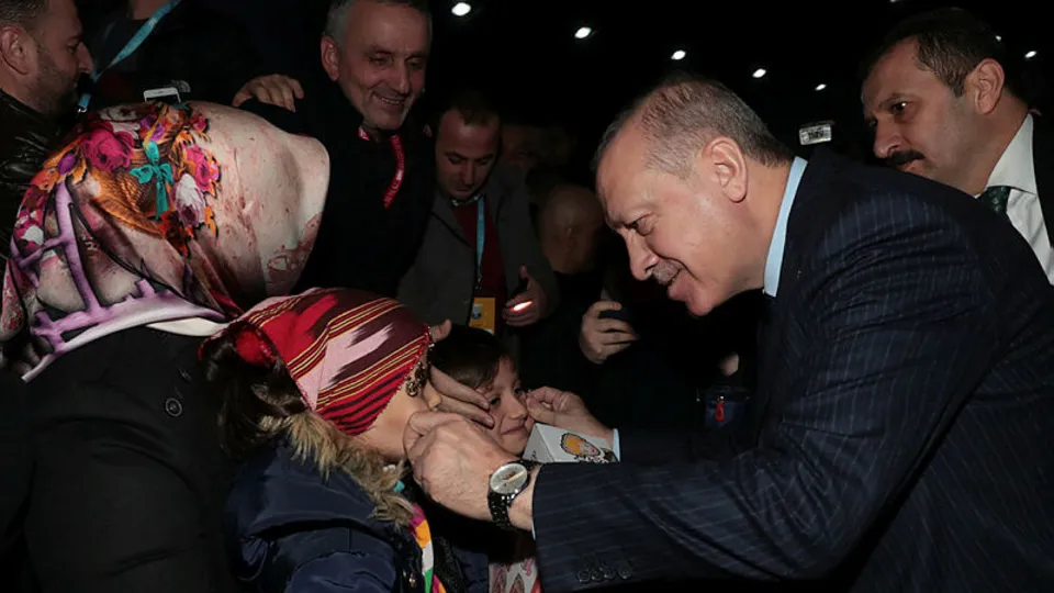 Başkan Erdoğan'a Sakarya'da yoğun ilgi!