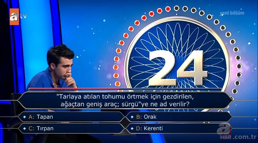 Ünlü oyuncuya benzerliğiyle Milyoner’e damga vurdu! Baraj sorusunda büyük heyecan yaşadı 9