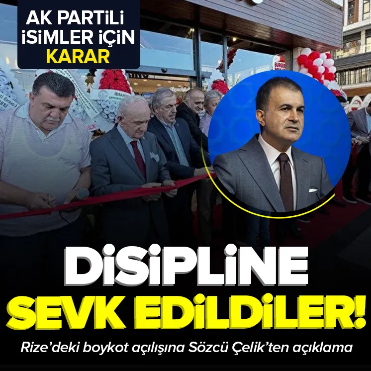 Rize’deki boykot açılışına AK Parti’den açıklama