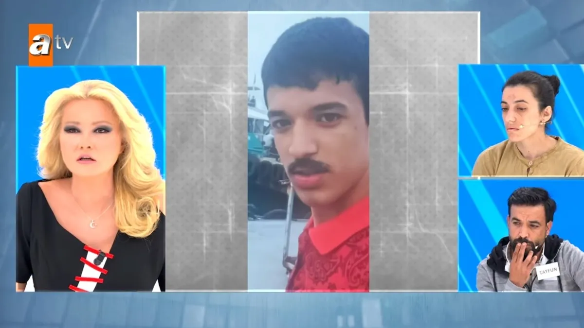 Müge Anlı'da ilginç olay! Saçlarını kesip bıyık yaptı! Müslüm Gürses hayranı Kaan 'Farah Zeynep Abdullah sevgilim' diye geziyor!