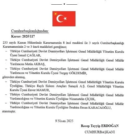 Cumhurbaşkanlığı politika kurullarına atamalar Resmi Gazete'de! 10 ayrı kurula toplam 140 isim