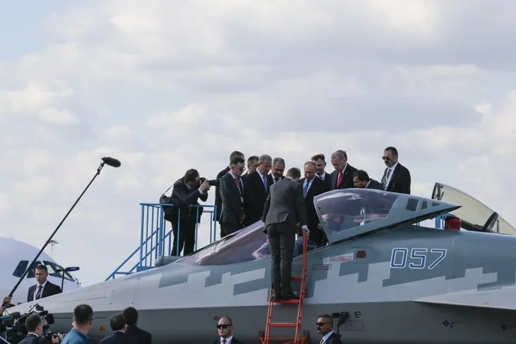 Başkan Erdoğan yakından incelemişti! İşte SU-57’nin dikkat çeken özellikleri