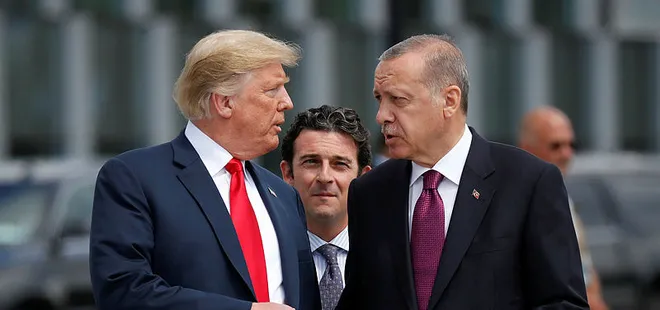 Başkan Erdoğan, Trump’la görüştü