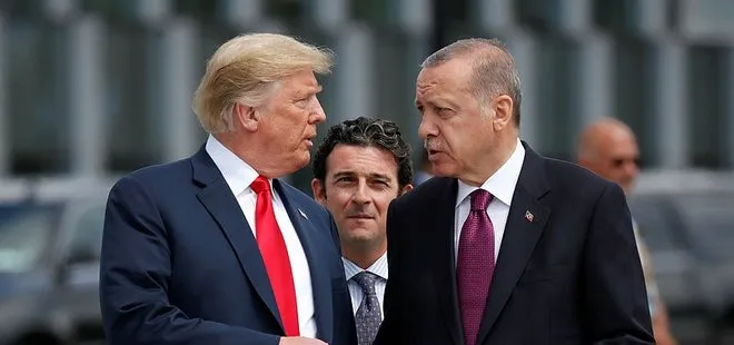 Başkan Erdoğan, Trump’la görüştü