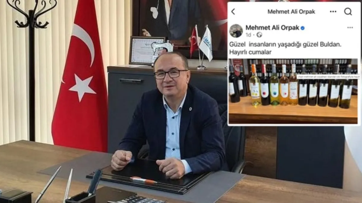 CHP'li Mehmet Ali Orpak'tan tepki çeken "cuma" mesajı! İçki fotoğrafıyla paylaştı